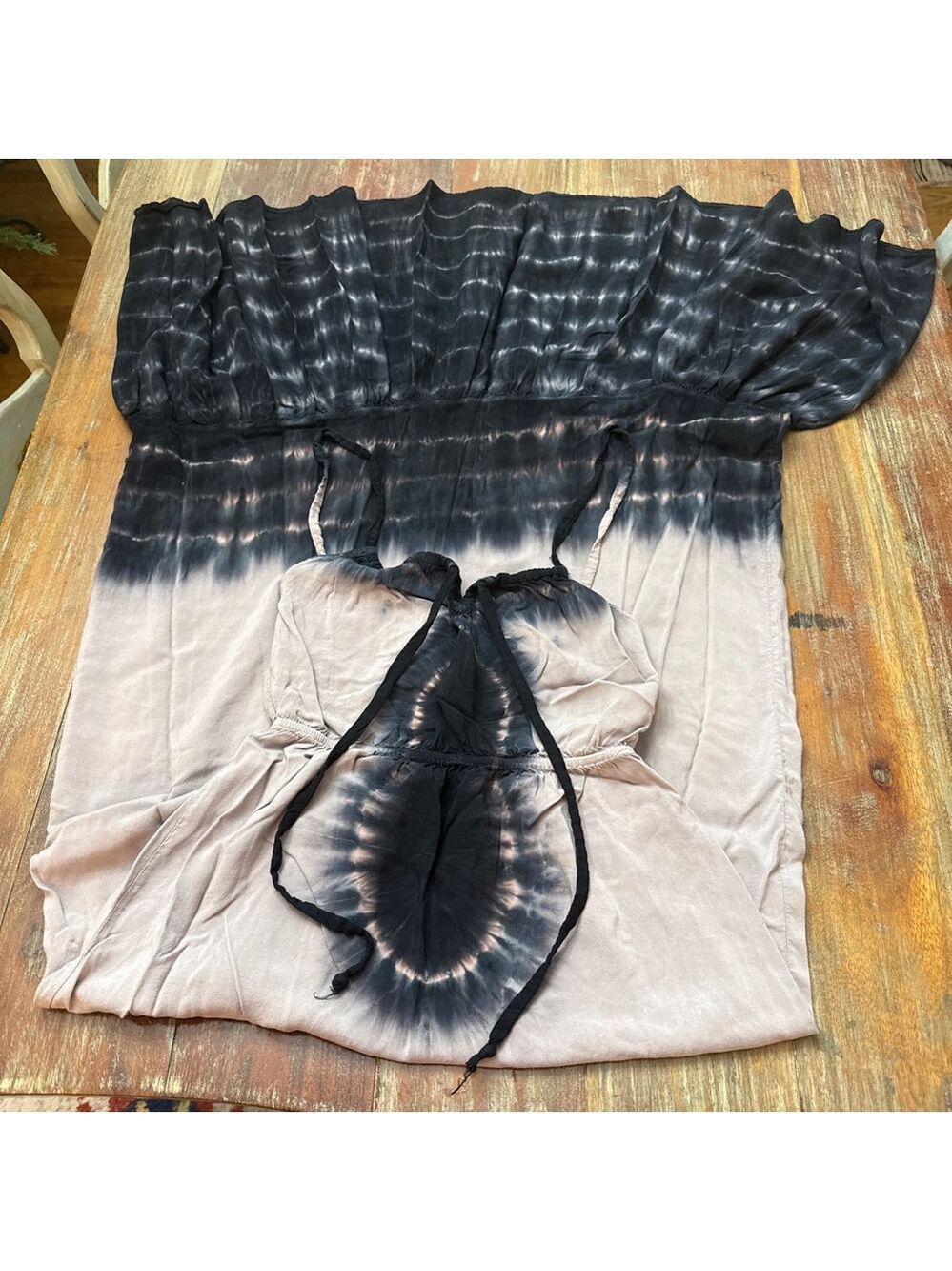Others Follow Size 8 Tie Dye Maxi Dress Boho Hippie